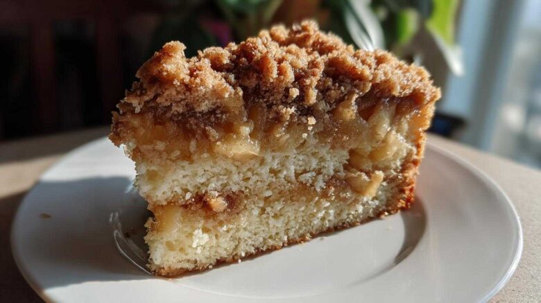 Peach Streusel Coffee Cake