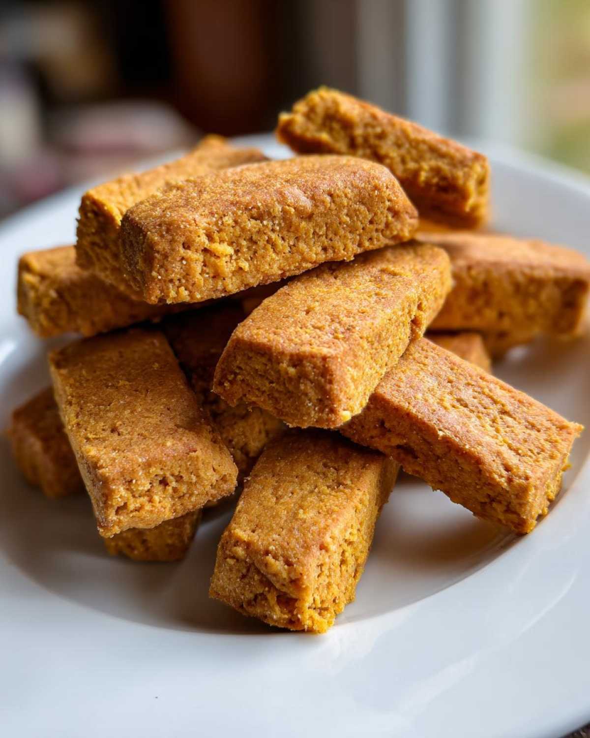 Peanut Butter Pumpkin Dog Biscuits - detail 3
