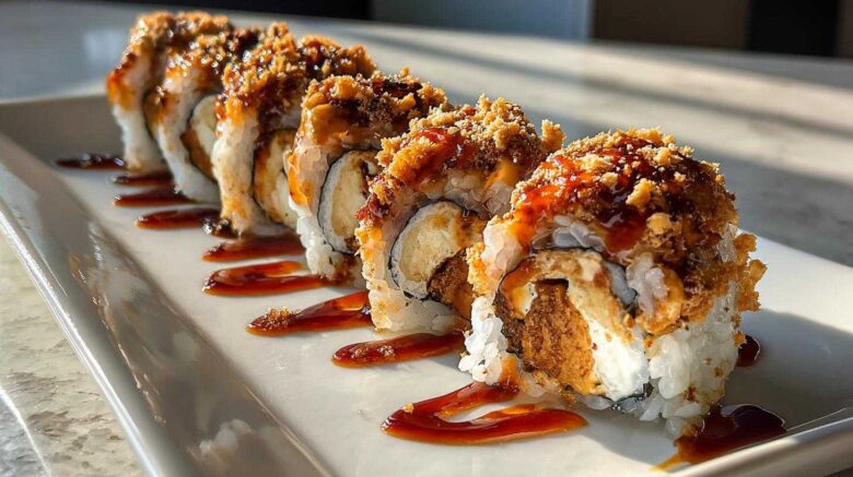 Peanut Butter and Banana Sushi Rolls