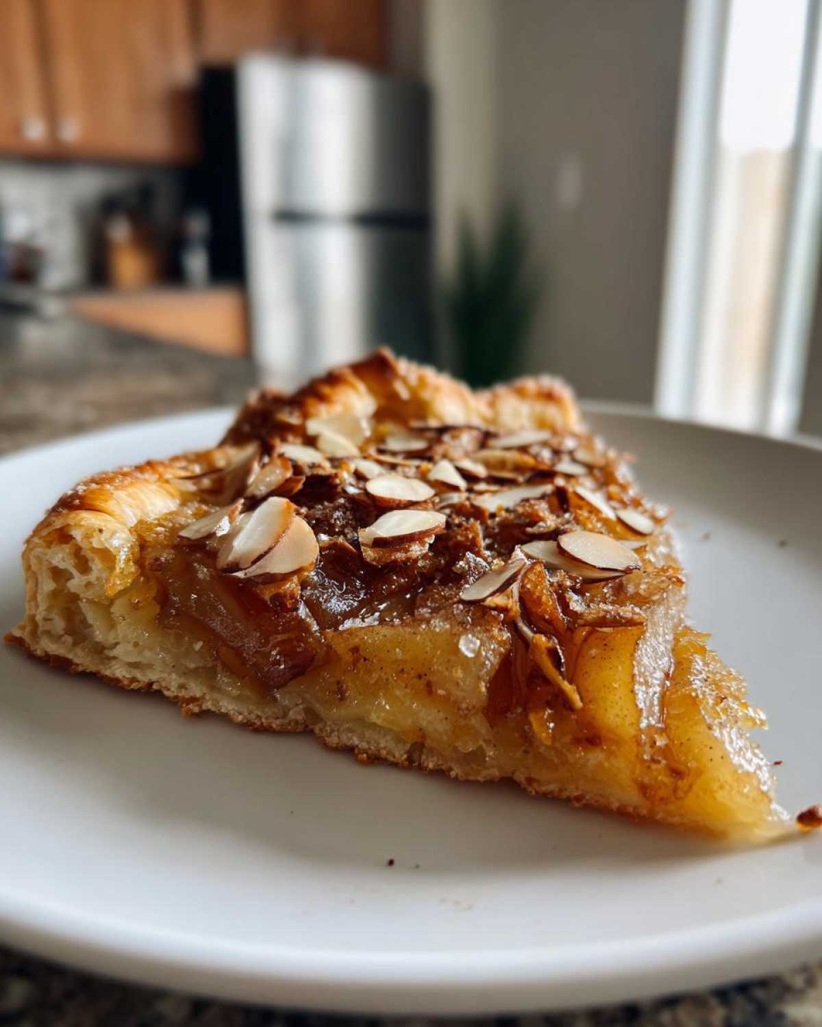 Pear and Almond Galette - detail 1
