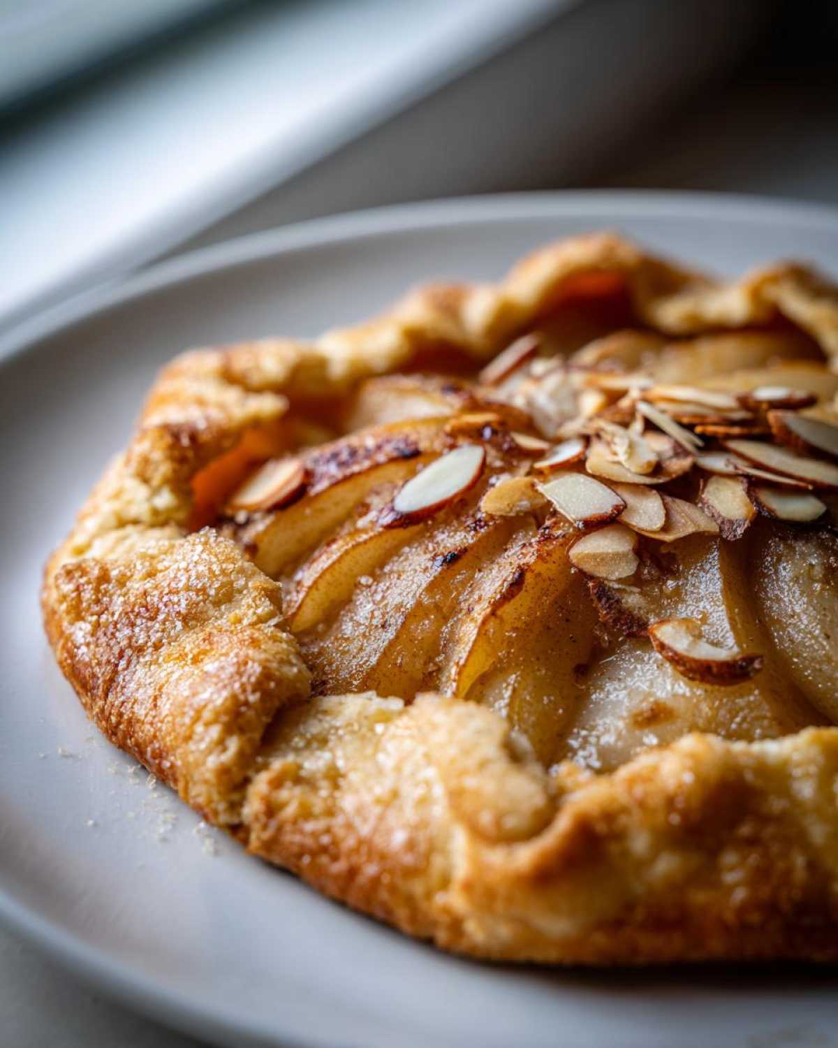 Pear and Almond Galette - detail 3