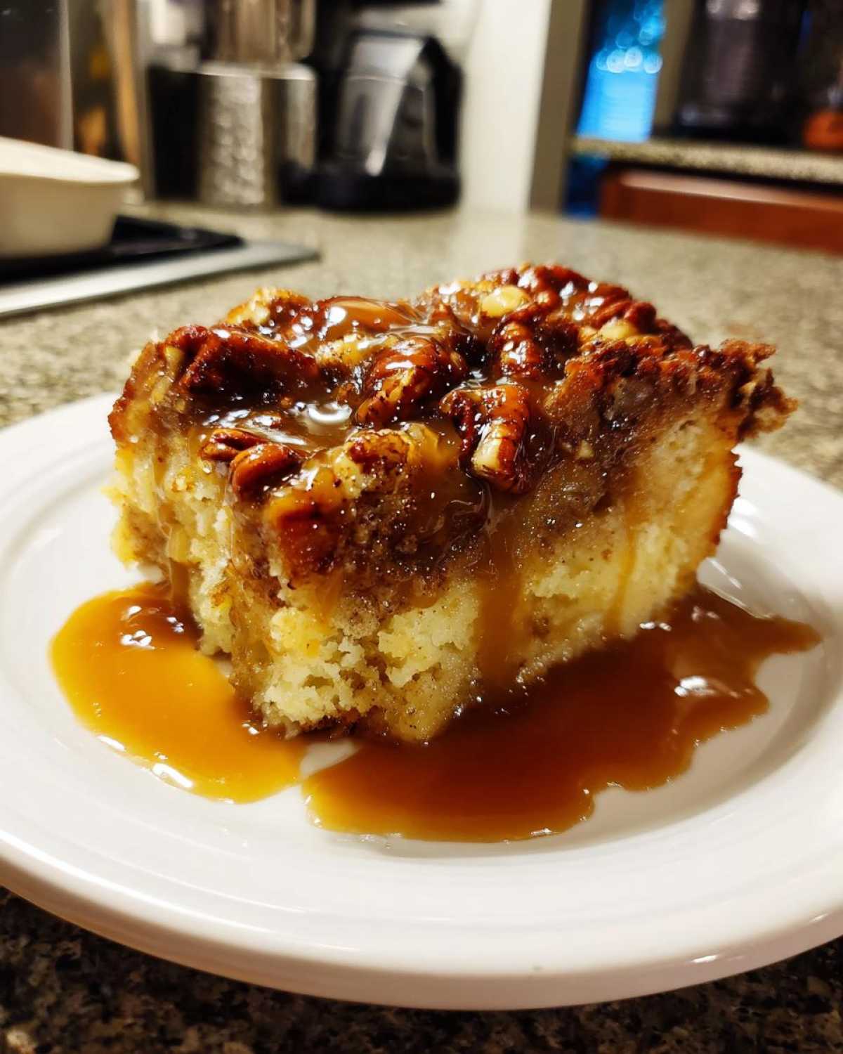 Pecan Caramel Bread Pudding - detail 1