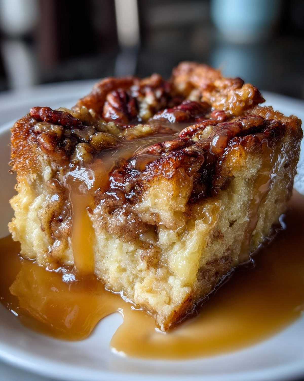 Pecan Caramel Bread Pudding - detail 4