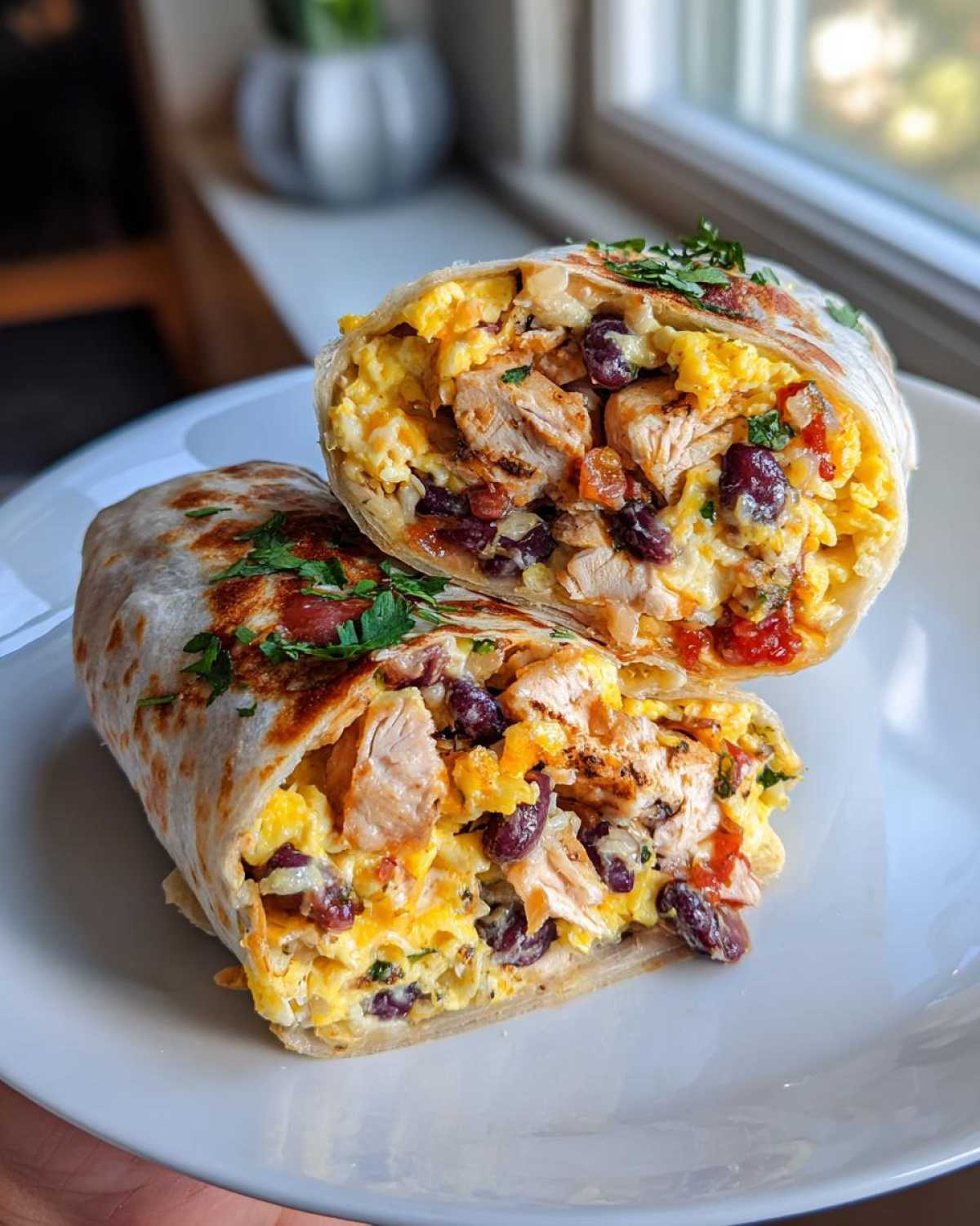 Protein-Packed Breakfast Burrito - detail 2