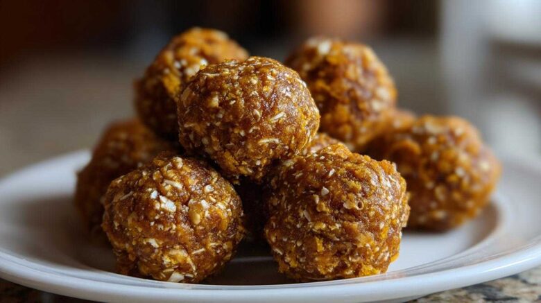 Pumpkin Spice Energy Bites