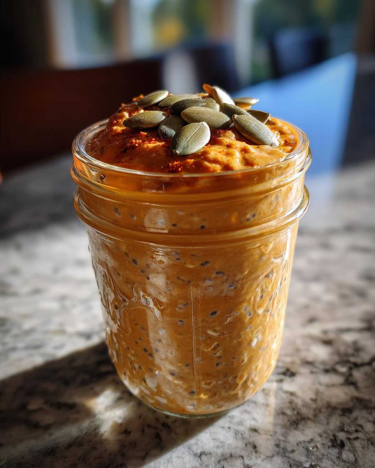 Pumpkin Spice Overnight Oats - detail 2