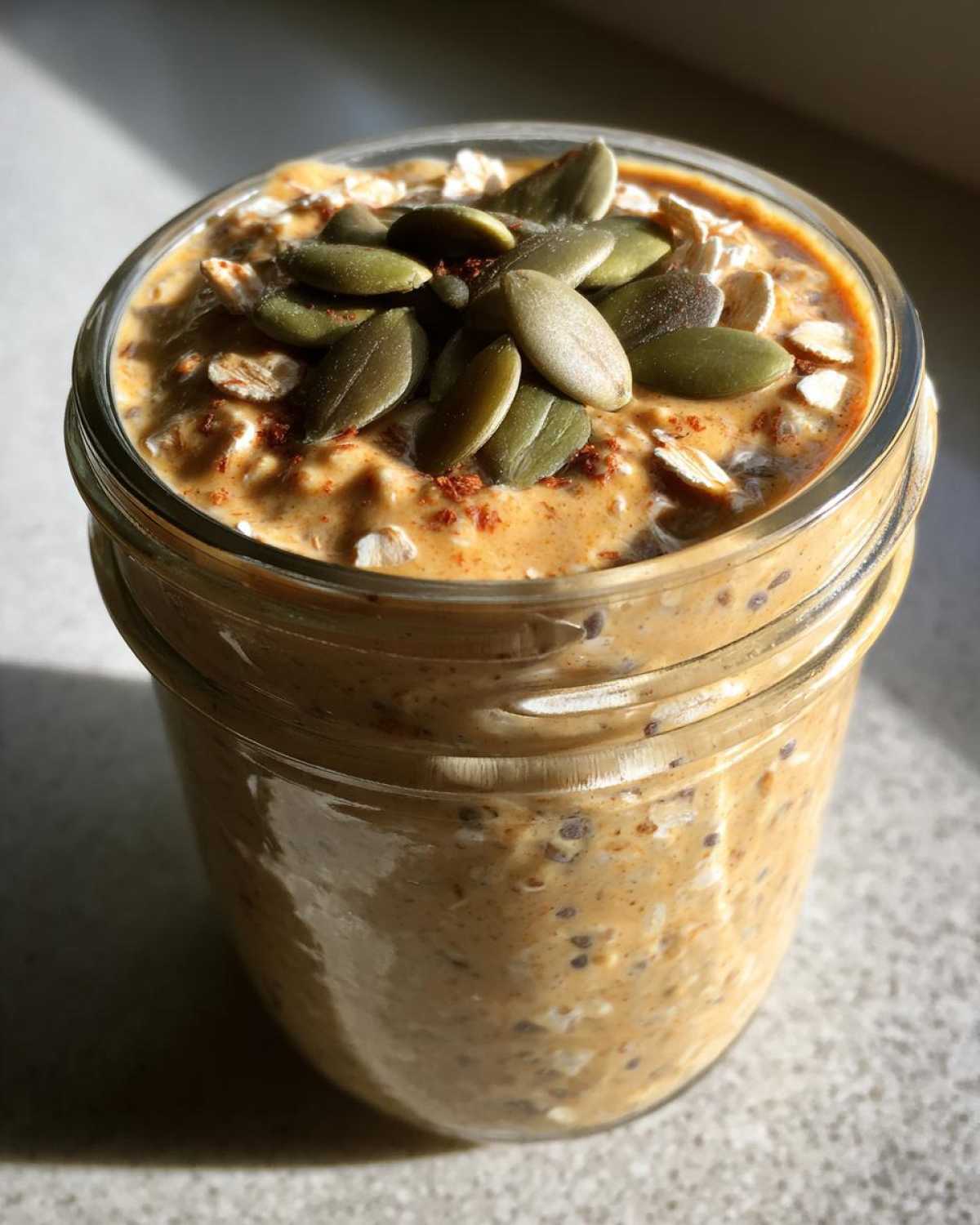 Pumpkin Spice Overnight Oats - detail 4