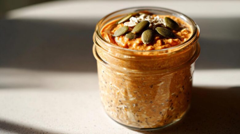 Pumpkin Spice Overnight Oats