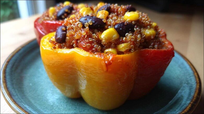 Quinoa Stuffed Bell Peppers