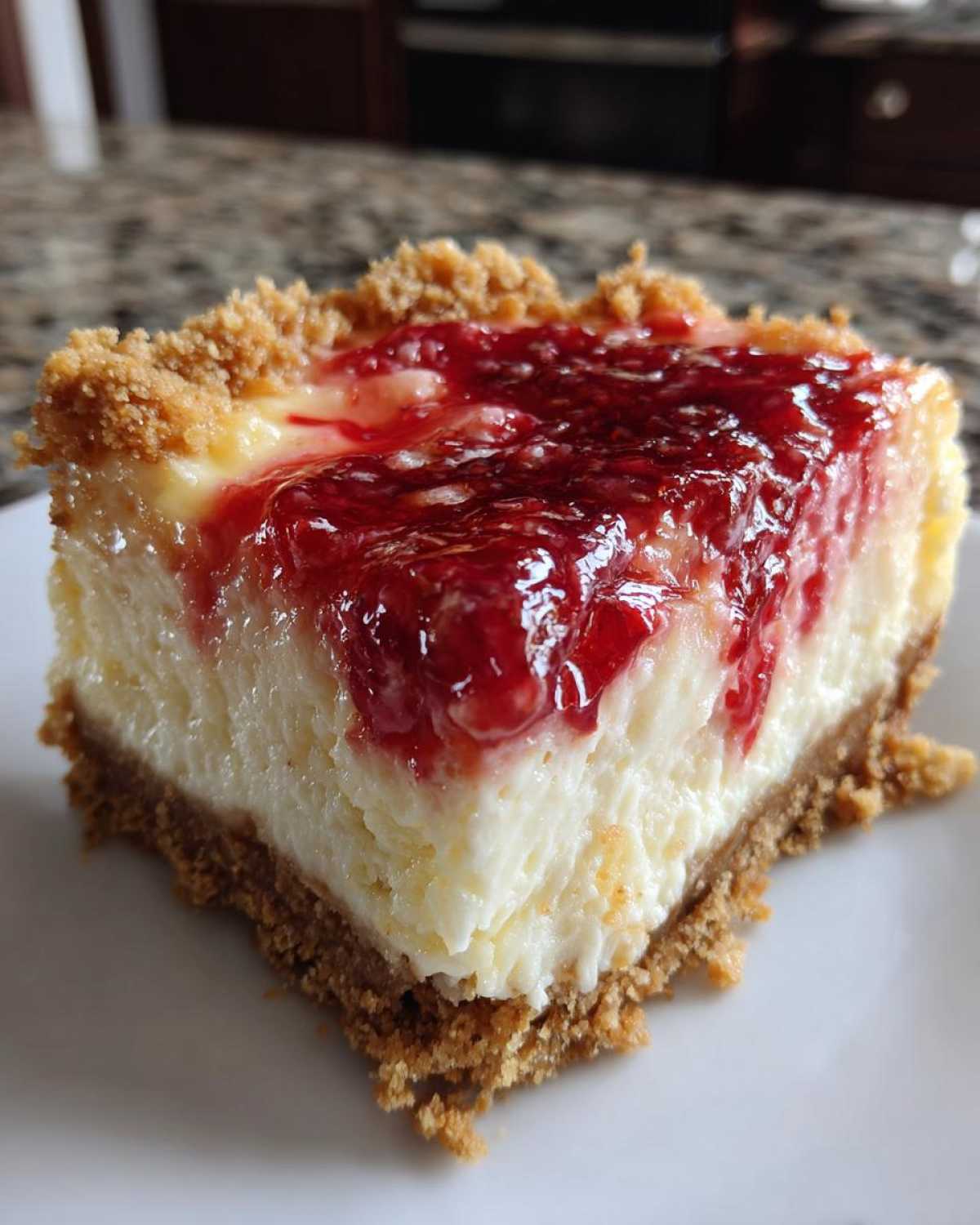 Raspberry Cheesecake Bars - detail 3