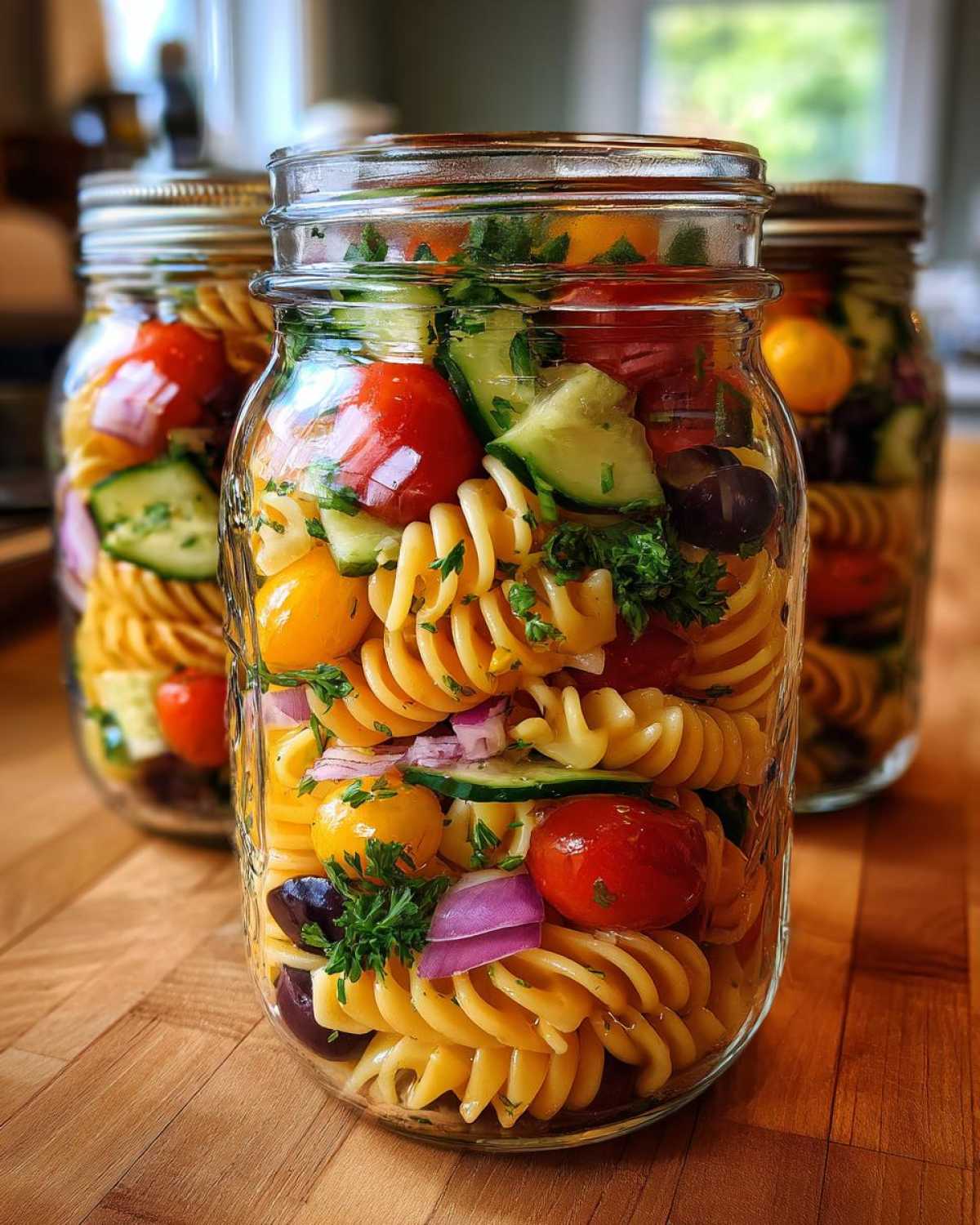 Ready-to-Go Pasta Salad Jars - detail 4