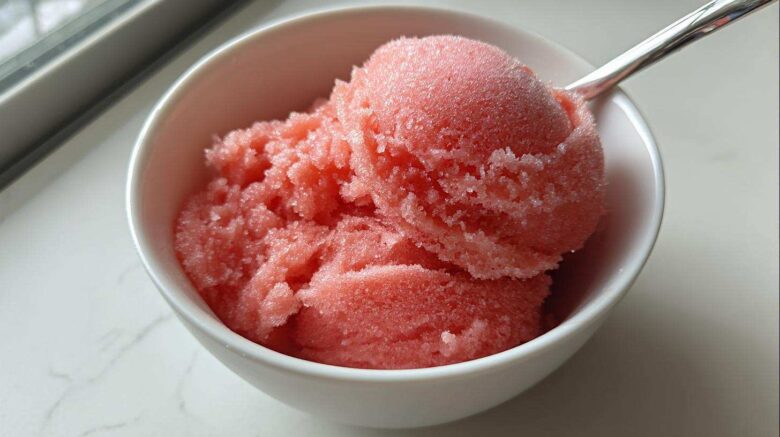 Refreshing Watermelon Sorbet