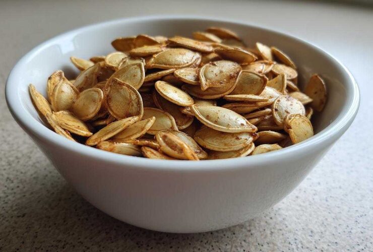 Savory Roasted Pumpkin Seeds