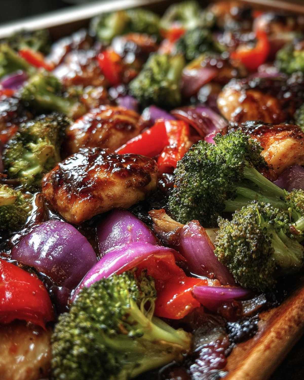 Sheet Pan Balsamic Chicken and Vegetables - detail 1