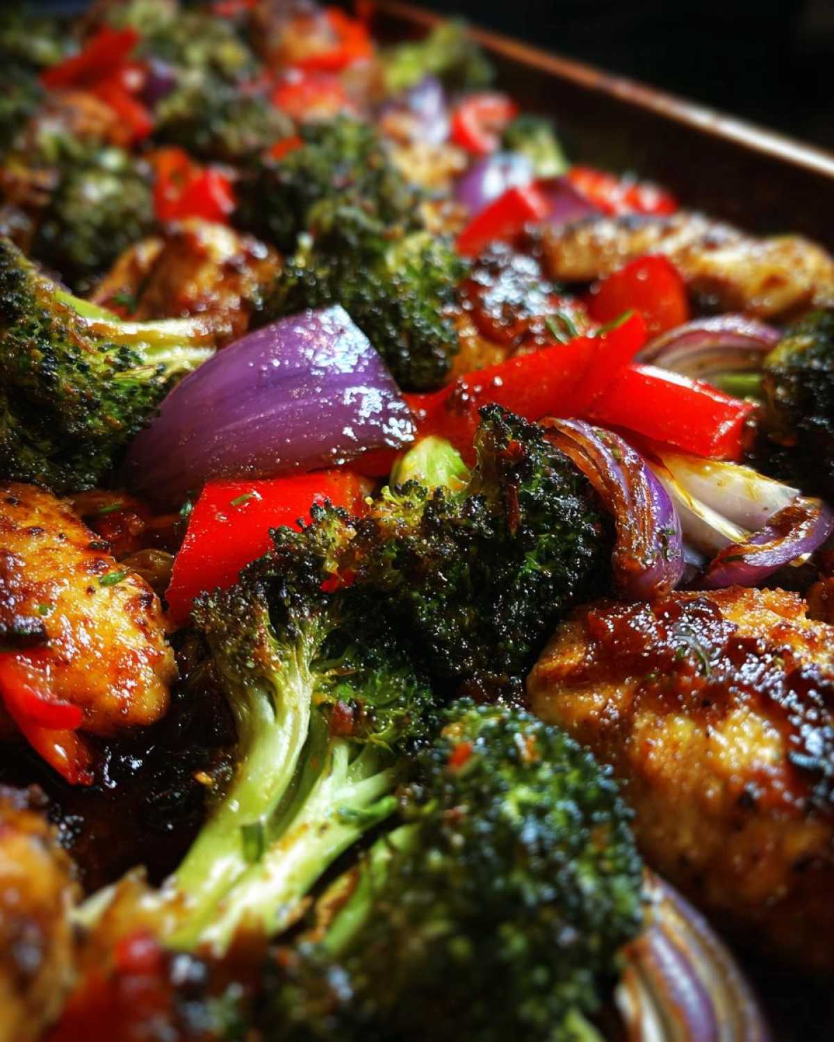 Sheet Pan Balsamic Chicken and Vegetables - detail 2