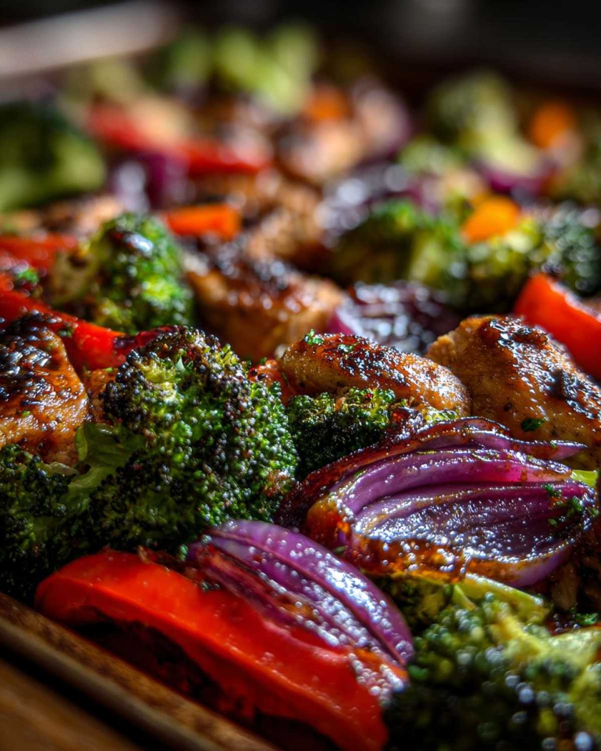 Sheet Pan Balsamic Chicken and Vegetables - detail 3