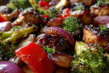 Sheet Pan Balsamic Chicken and Vegetables
