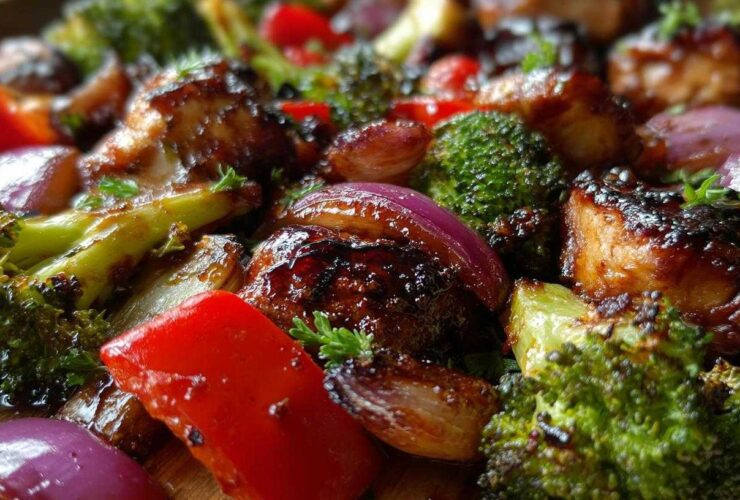 Sheet Pan Balsamic Chicken and Vegetables