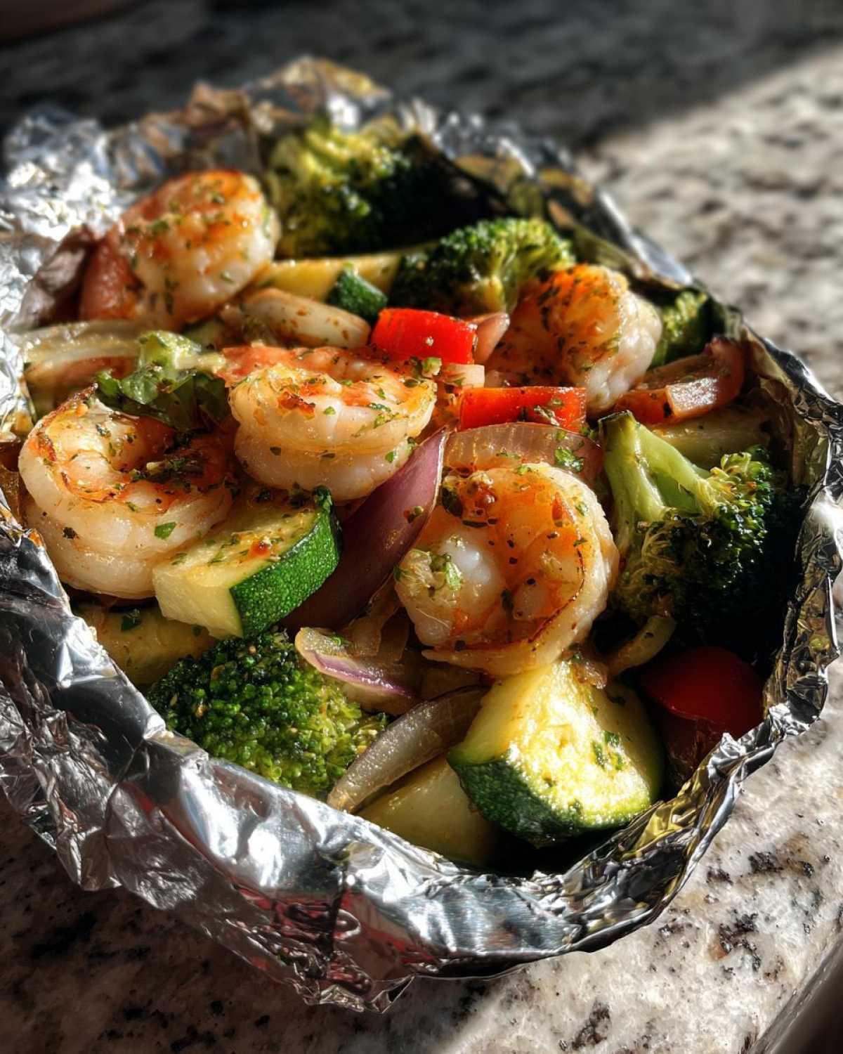 Shrimp and Veggie Foil Packets - detail 4