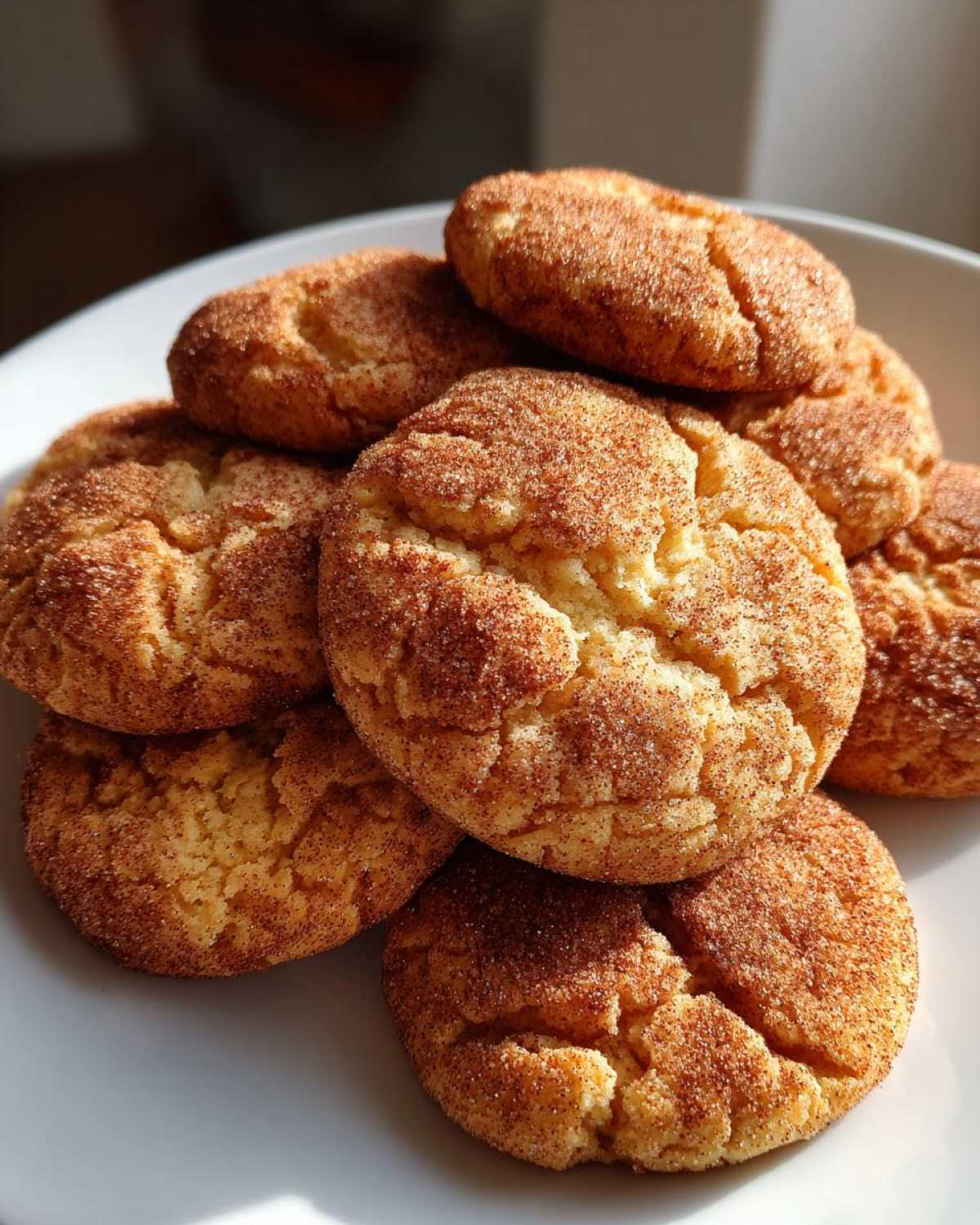 Soft Pumpkin Snickerdoodle Cookies - detail 1
