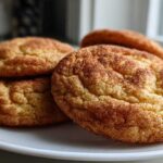 Soft Pumpkin Snickerdoodle Cookies