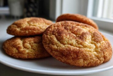 Soft Pumpkin Snickerdoodle Cookies