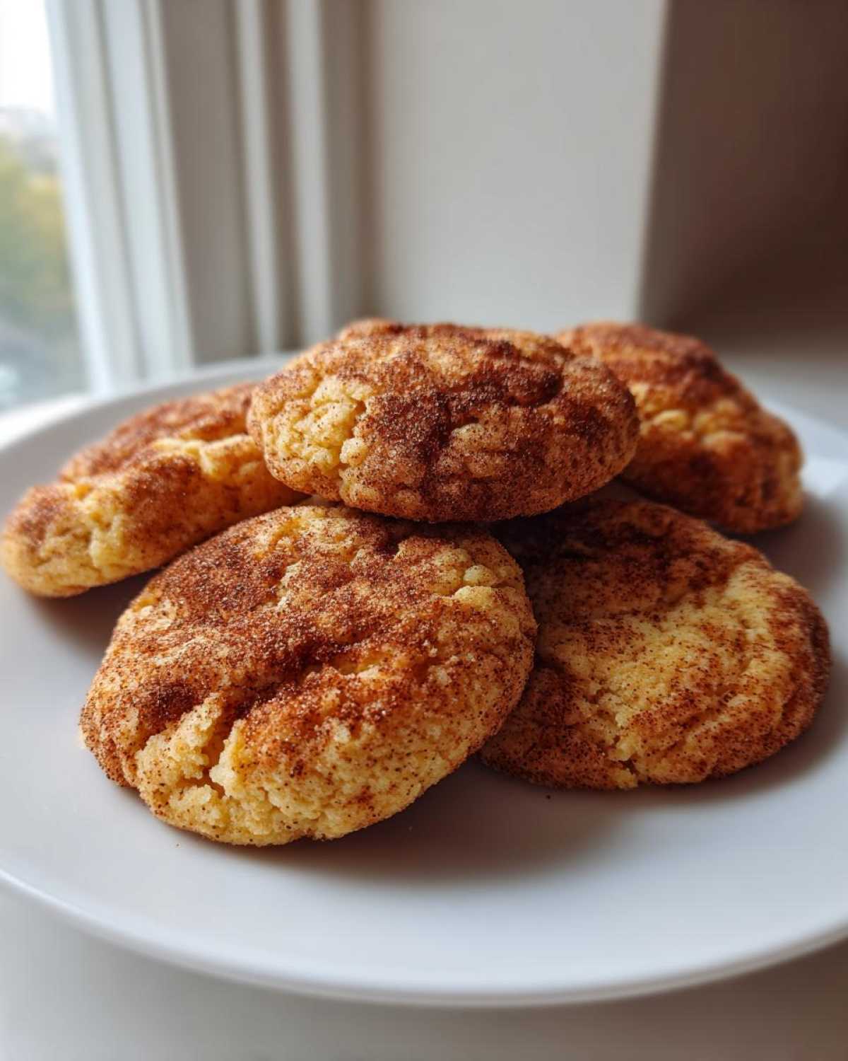 Soft Pumpkin Snickerdoodle Cookies - detail 4