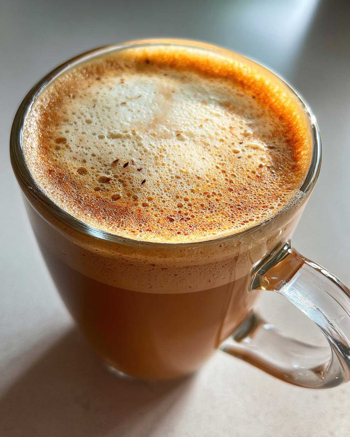Spiced Chai Tea Latte - detail 4