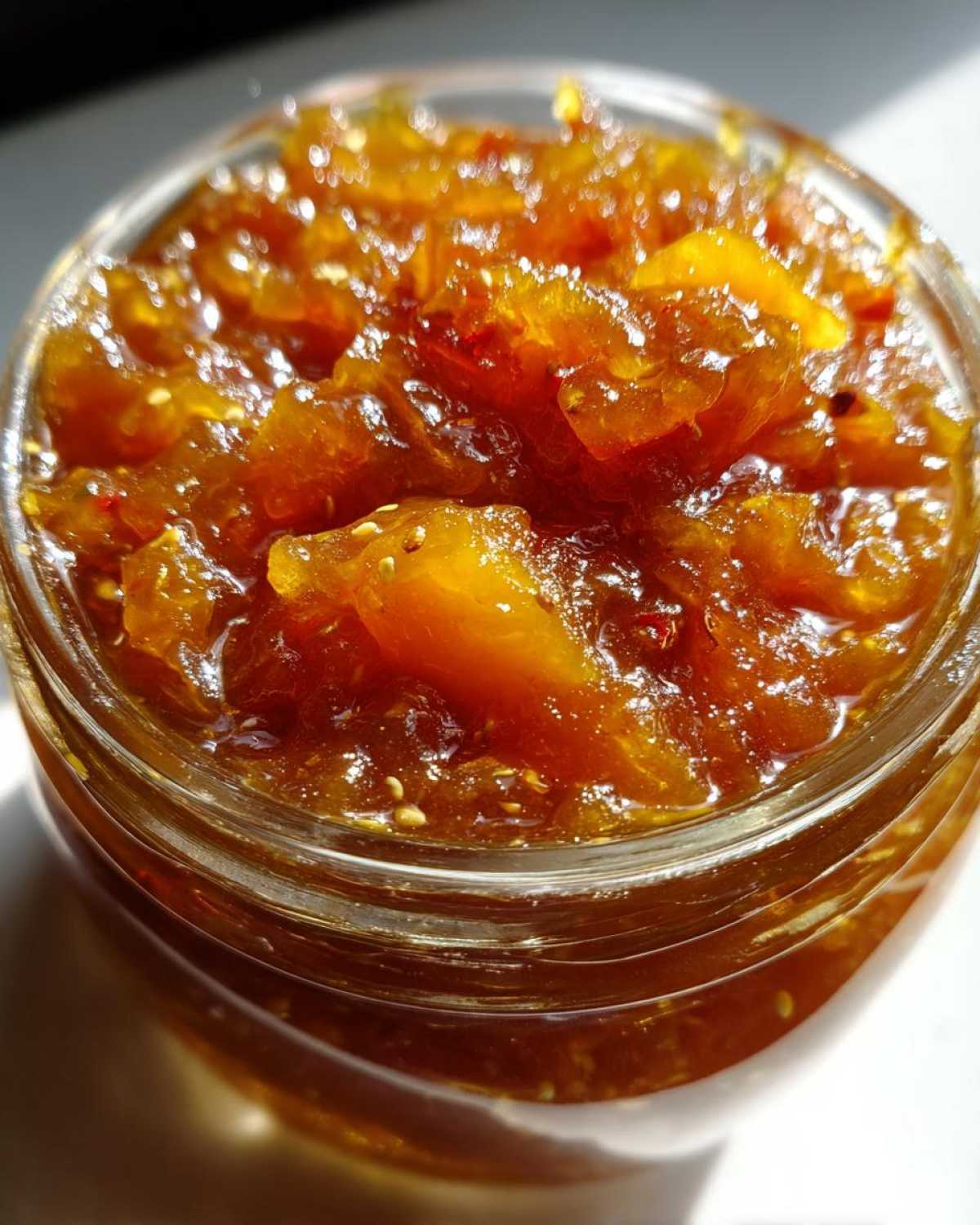 Spiced Peach Chutney - detail 4