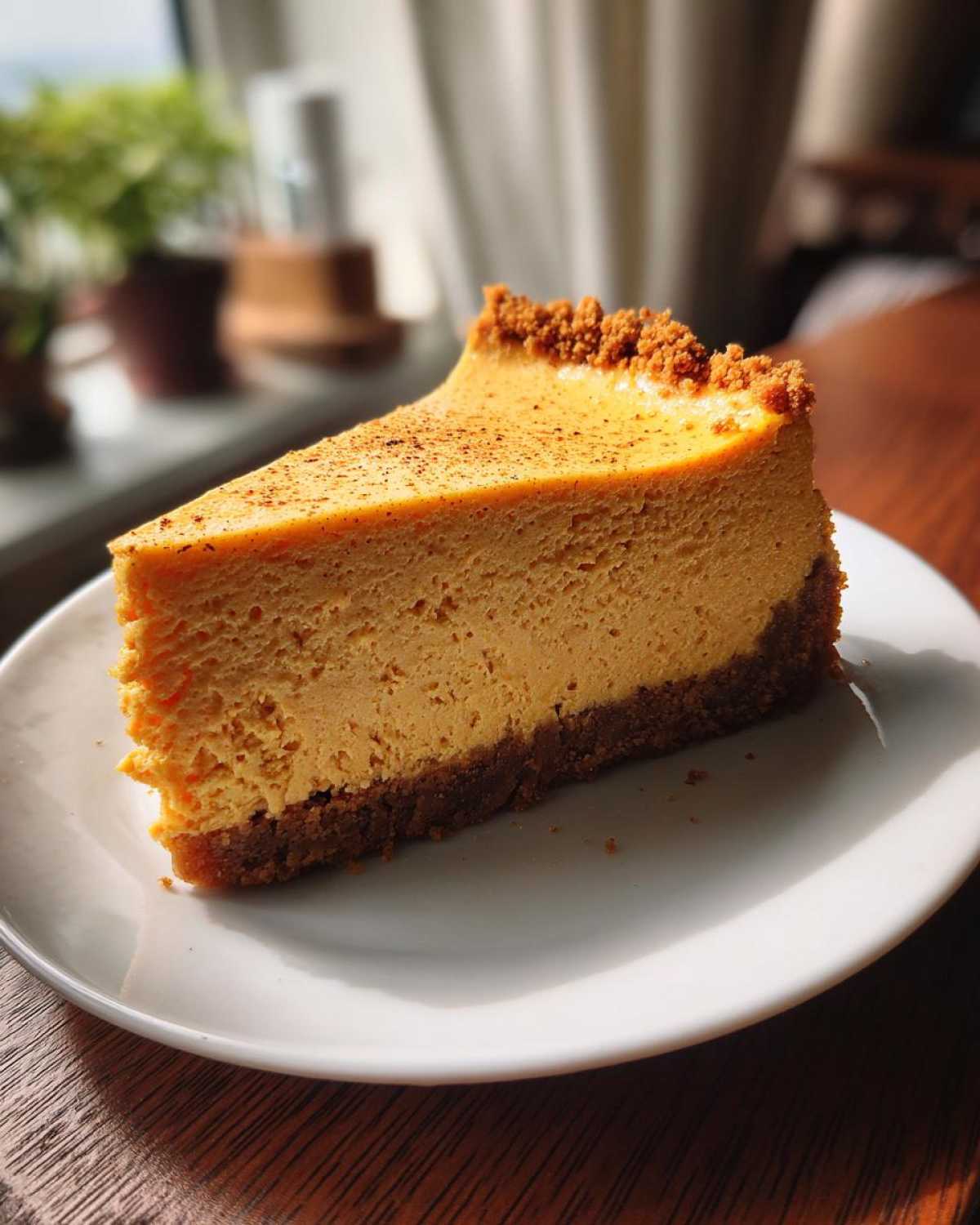 Spiced Pumpkin Cheesecake - detail 4