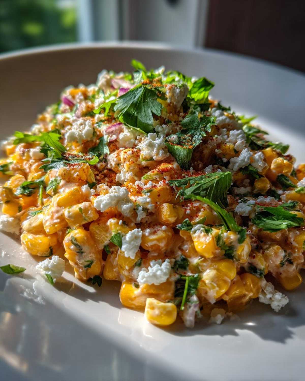 Spicy Mexican Street Corn Salad - detail 1