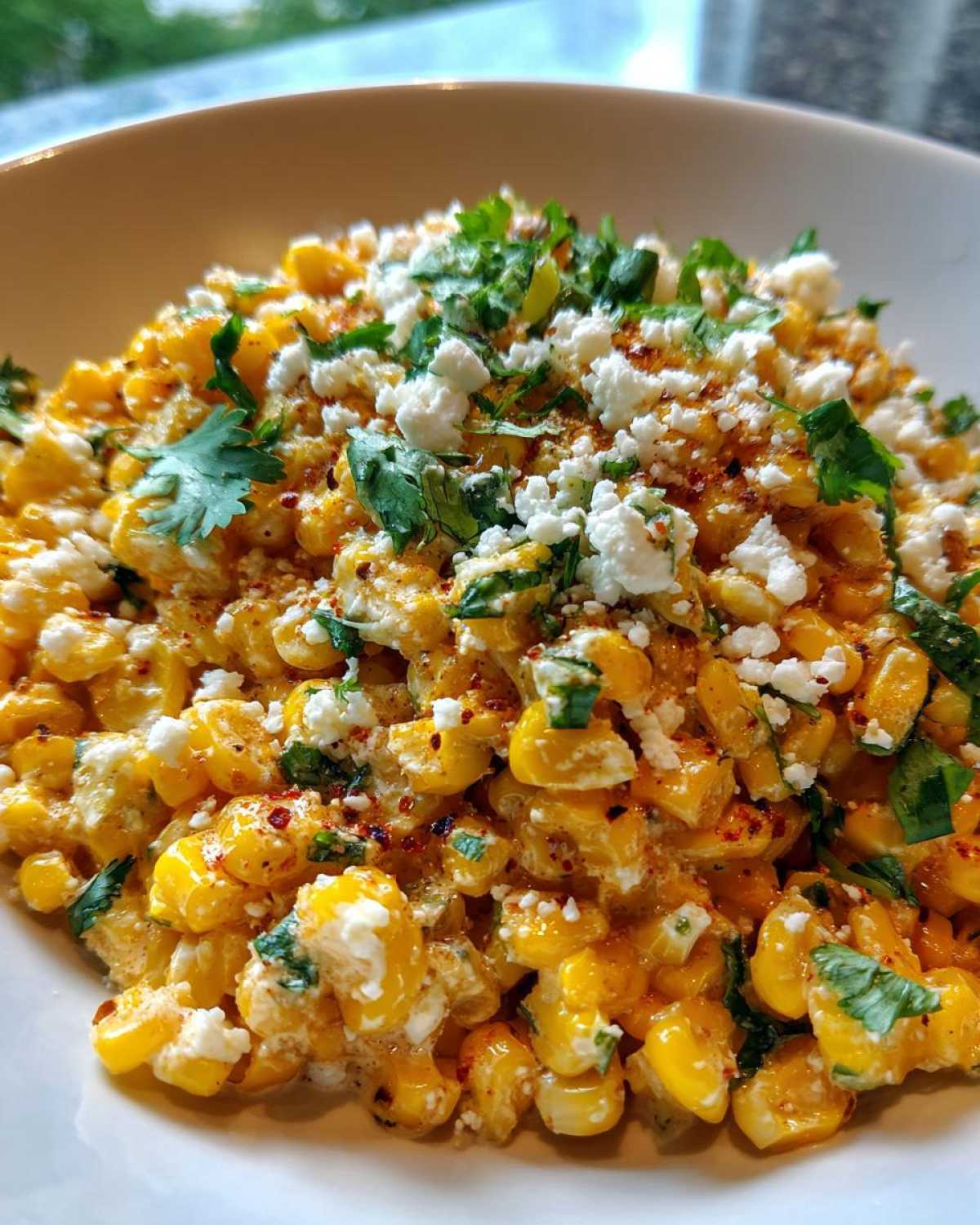 Spicy Mexican Street Corn Salad - detail 2