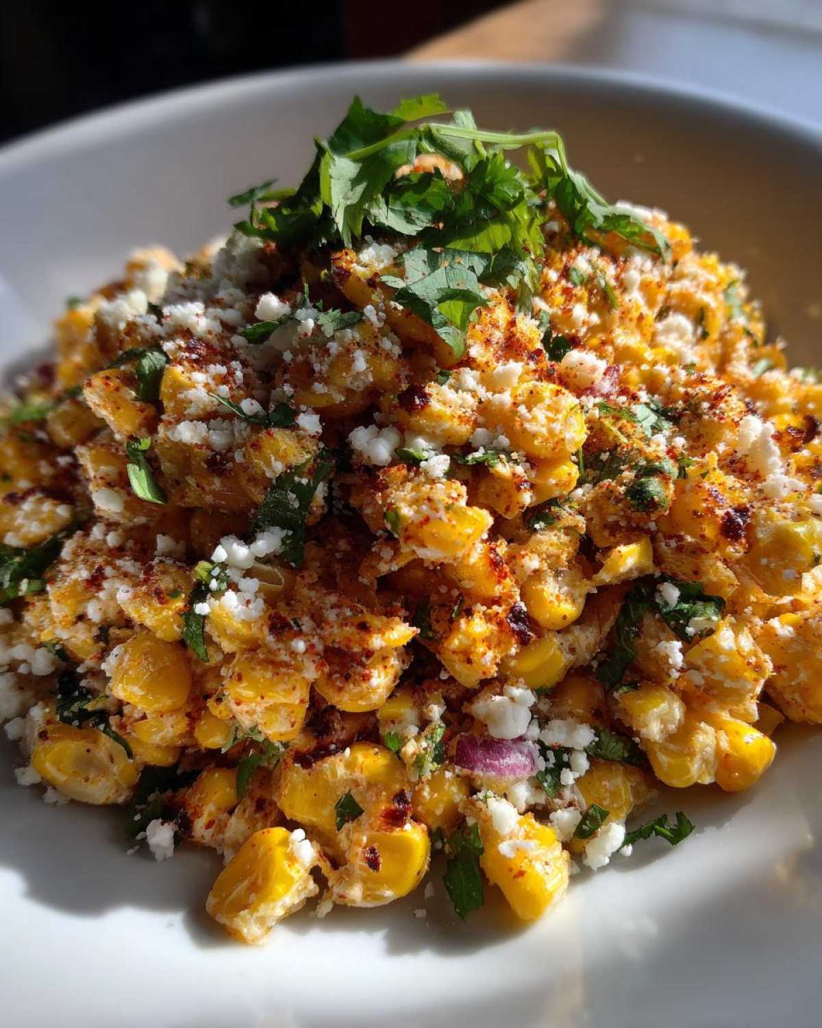 Spicy Mexican Street Corn Salad - detail 3