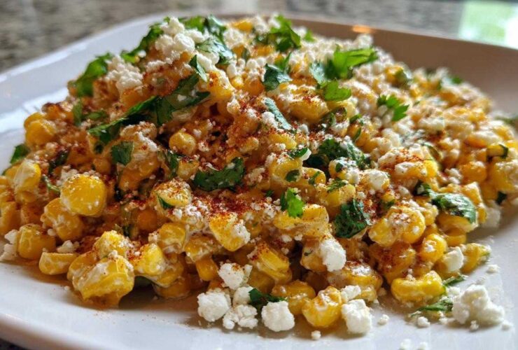 Spicy Mexican Street Corn Salad