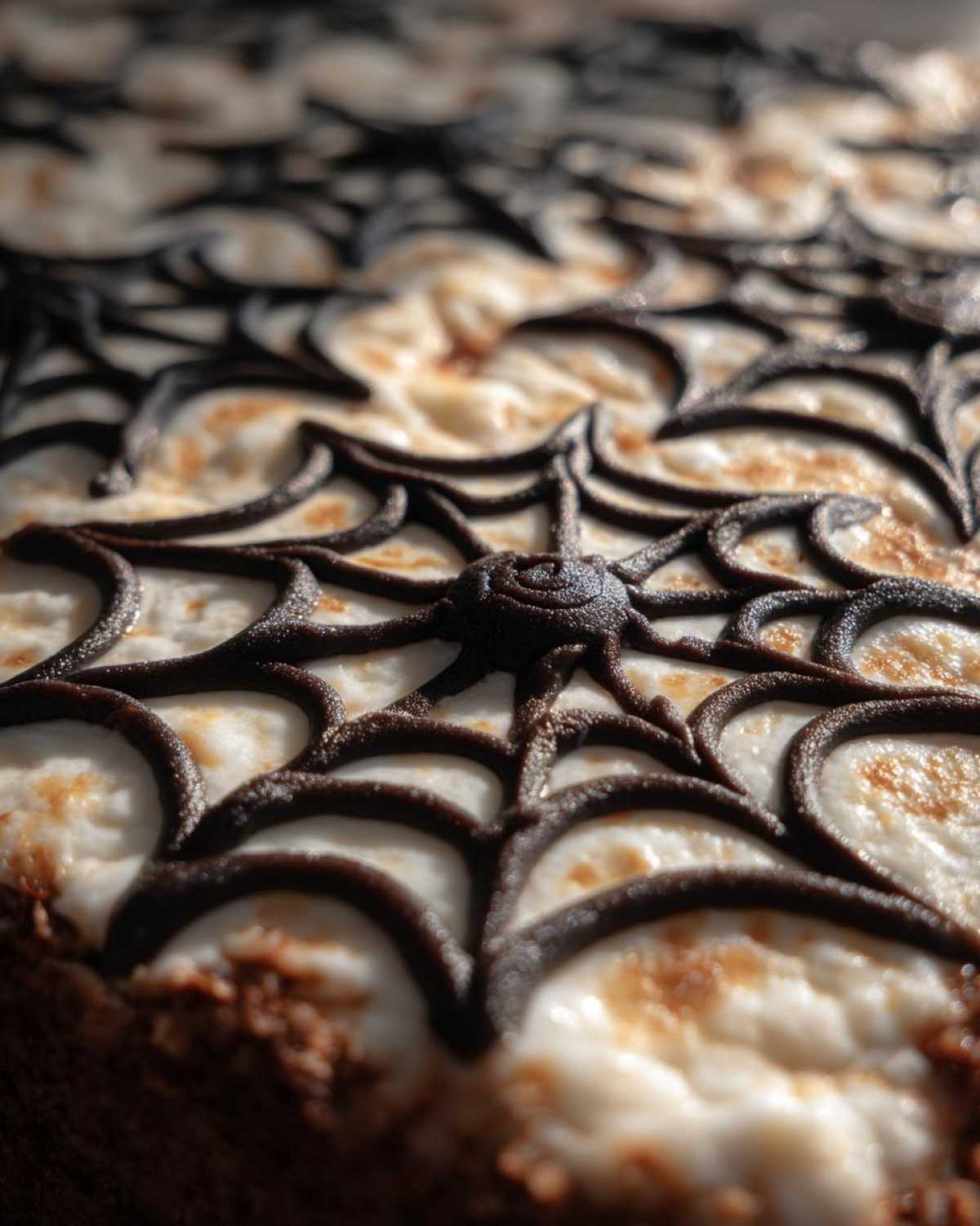 Spider Web Taco Dip - detail 1