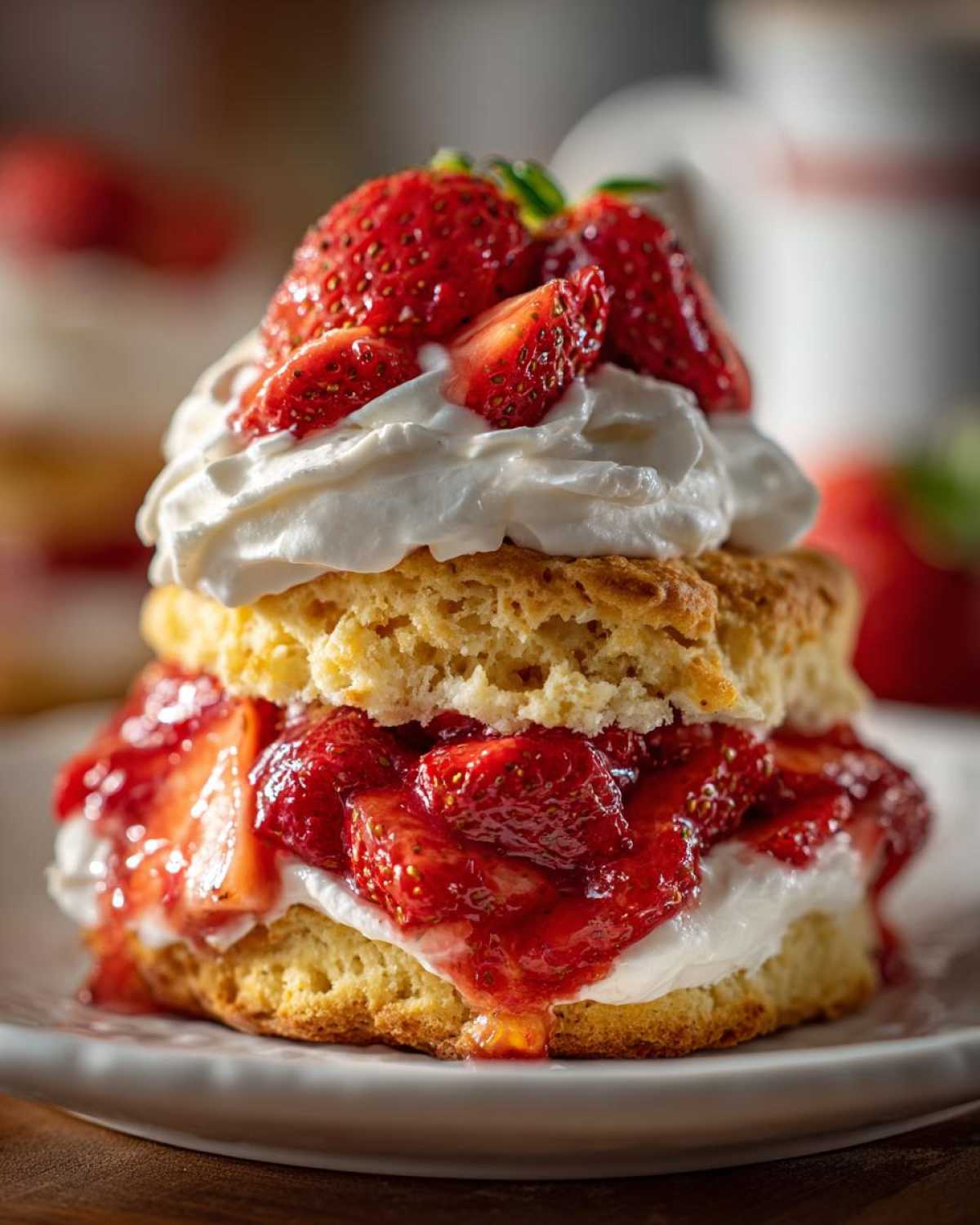 Strawberry Shortcake Biscuits - detail 1