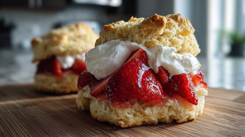 Strawberry Shortcake Biscuits