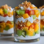 Tropical Fruit Parfait with Coconut Yogurt