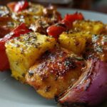Tropical Pineapple Chicken Kabobs