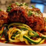 Turkey Meatballs with Zucchini Noodles