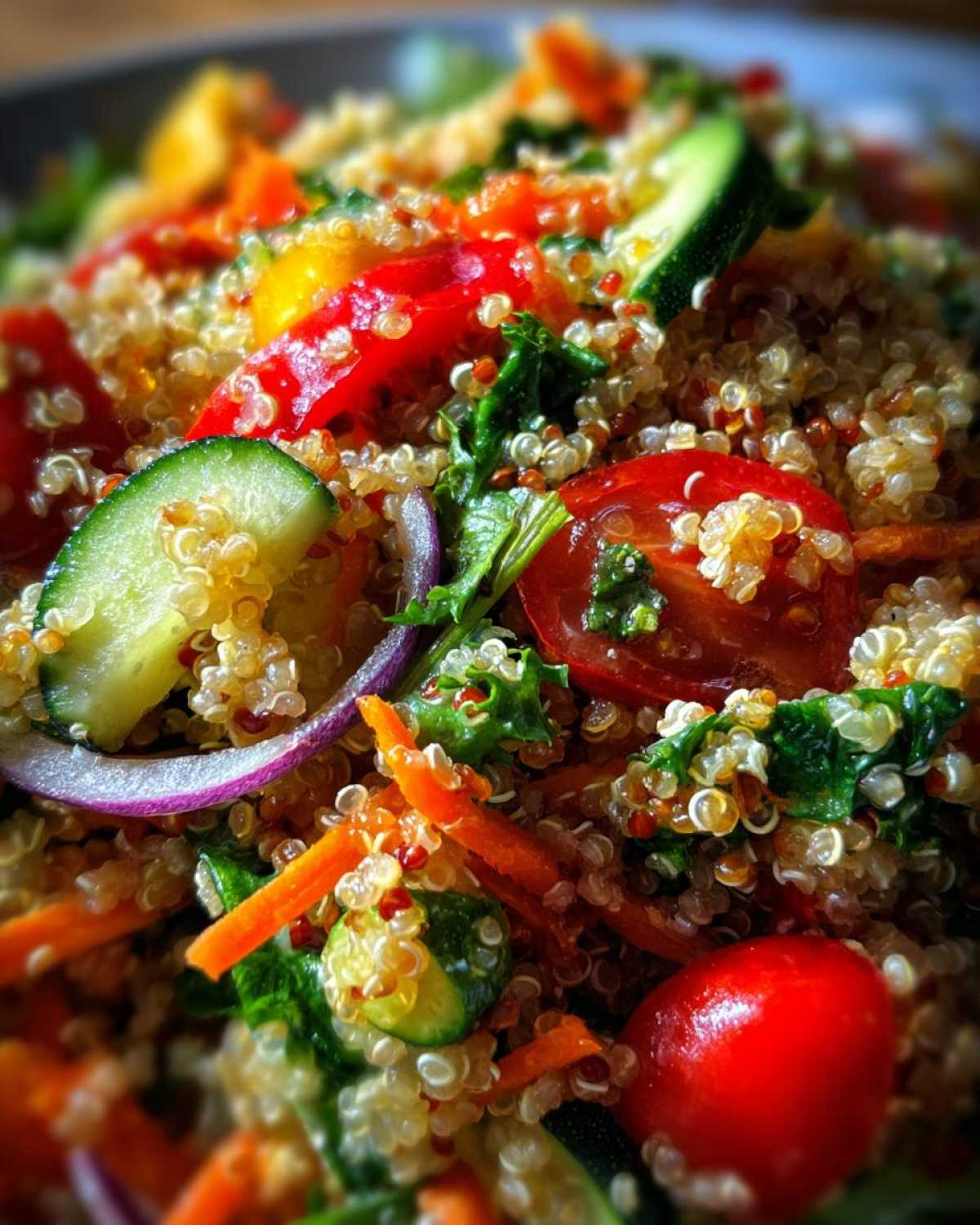 Veggie-Packed Quinoa Salad - detail 2