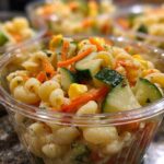 Veggie Pasta Salad Cups