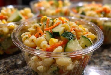 Veggie Pasta Salad Cups