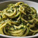 Zucchini Noodle Pasta with Pesto