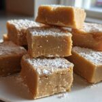 3-Ingredient Peanut Butter Fudge (No Bake!)