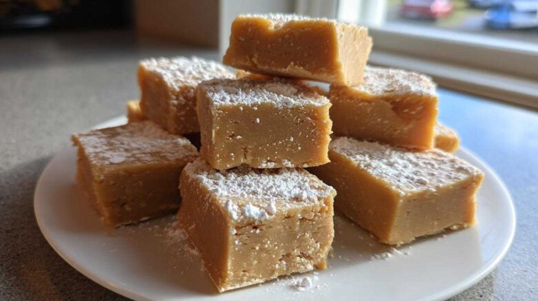 3-Ingredient Peanut Butter Fudge (No Bake!)