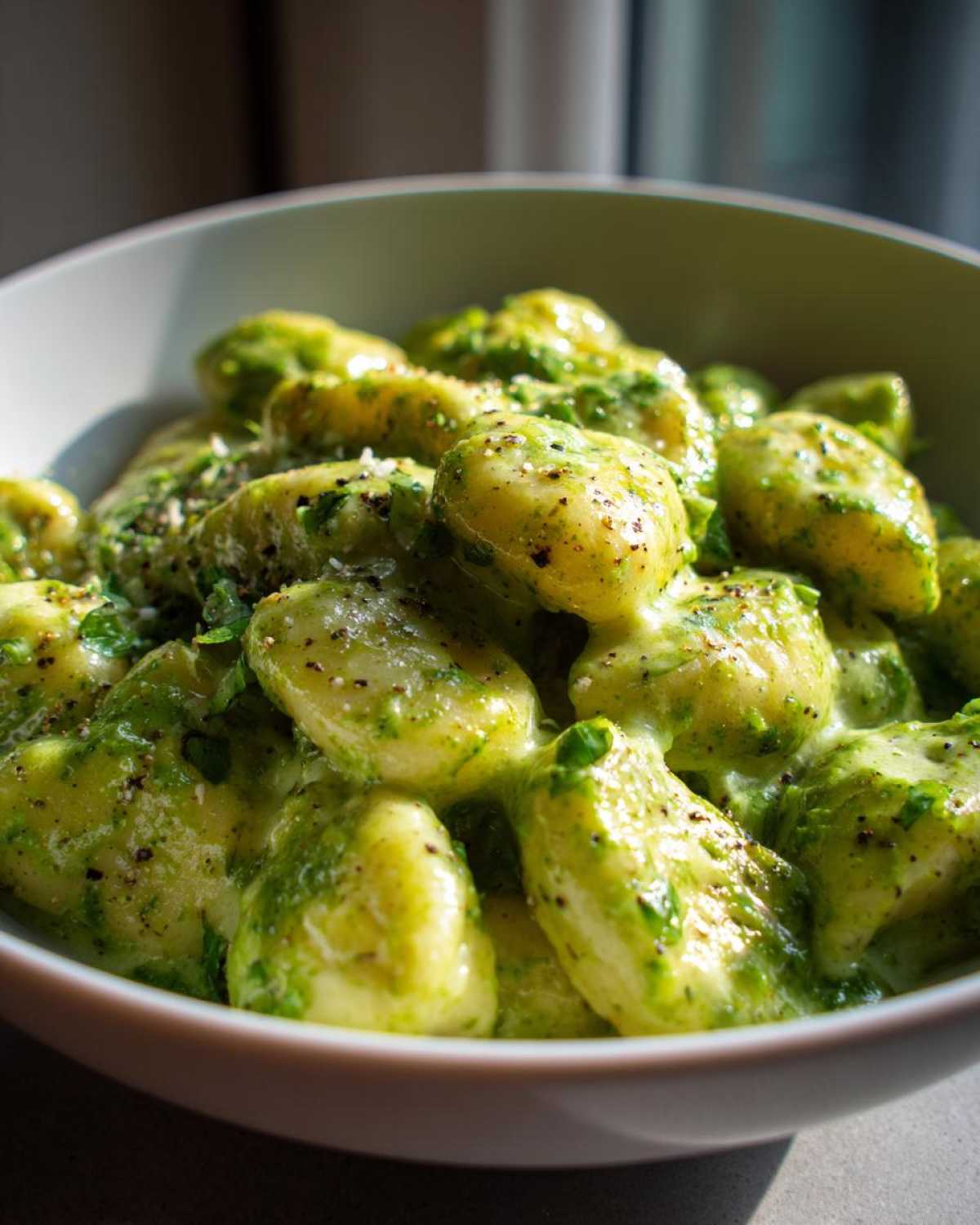 5-Ingredient Creamy Pesto Gnocchi (Weeknight Winner) - detail 2
