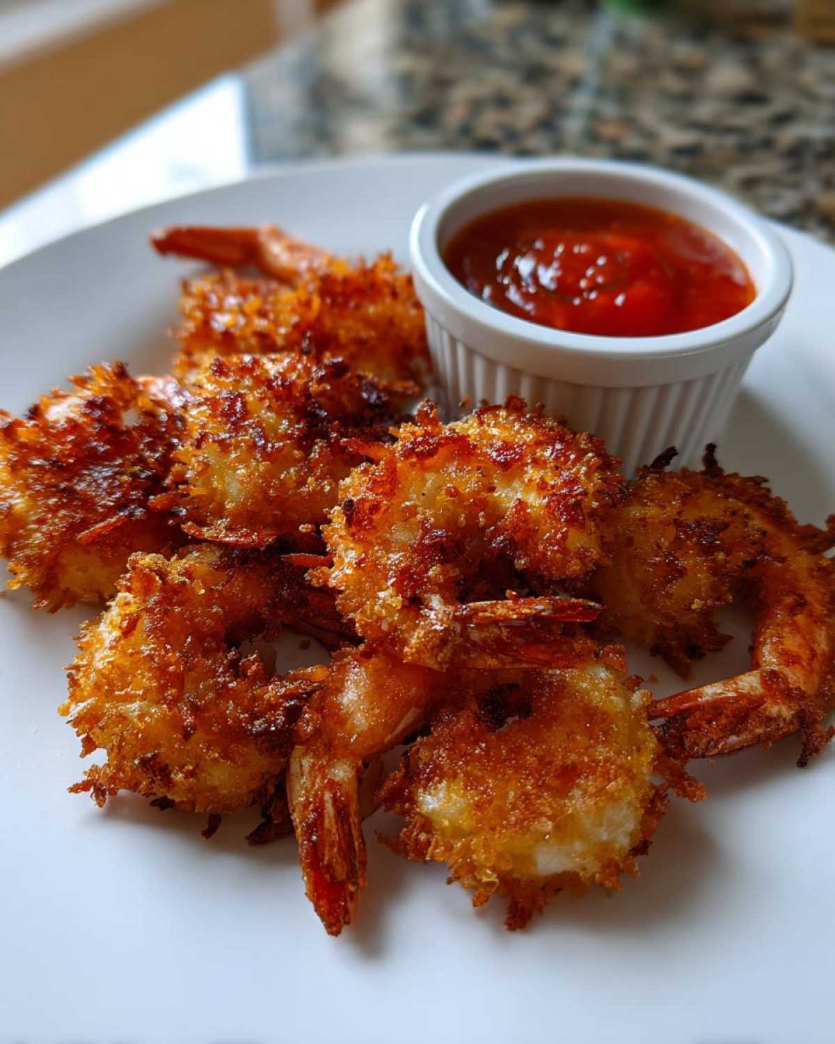 Air Fryer Coconut Shrimp with Chili Dip (Crunchy & Light) - detail 1