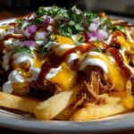 BBQ Pulled Pork Loaded Fries (Crowd-Pleasing Snack)