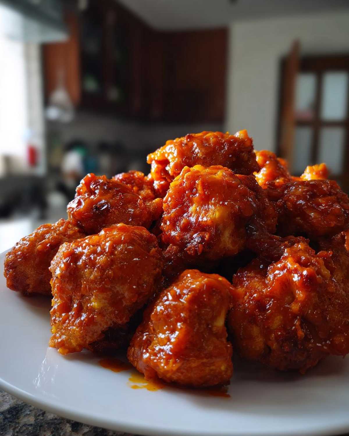 Baked Buffalo Cauliflower Bites (Game-Day Approved) - detail 1